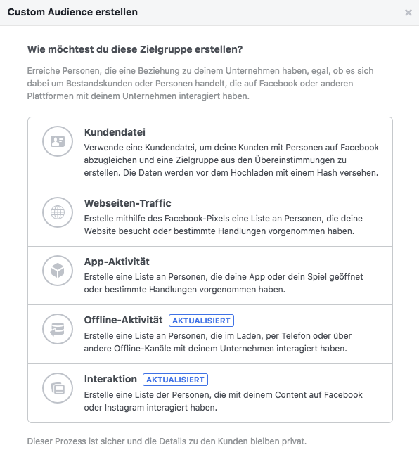 Kommdirekt Bildbeschreibung: facebook-ads-custom-audiences