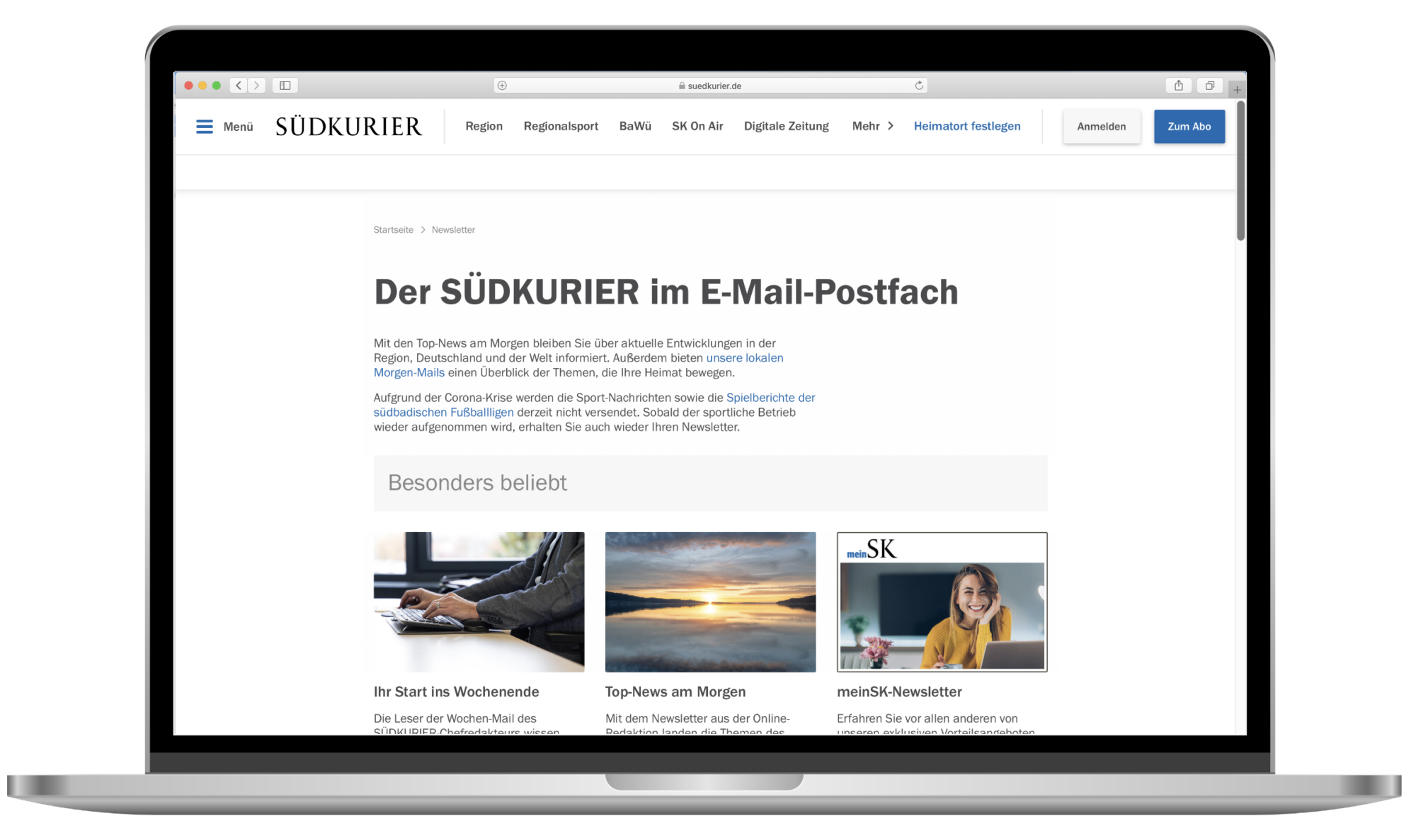 Kommdirekt Bildbeschreibung: kommdirekt-referenz-suedkurier-email-marketing