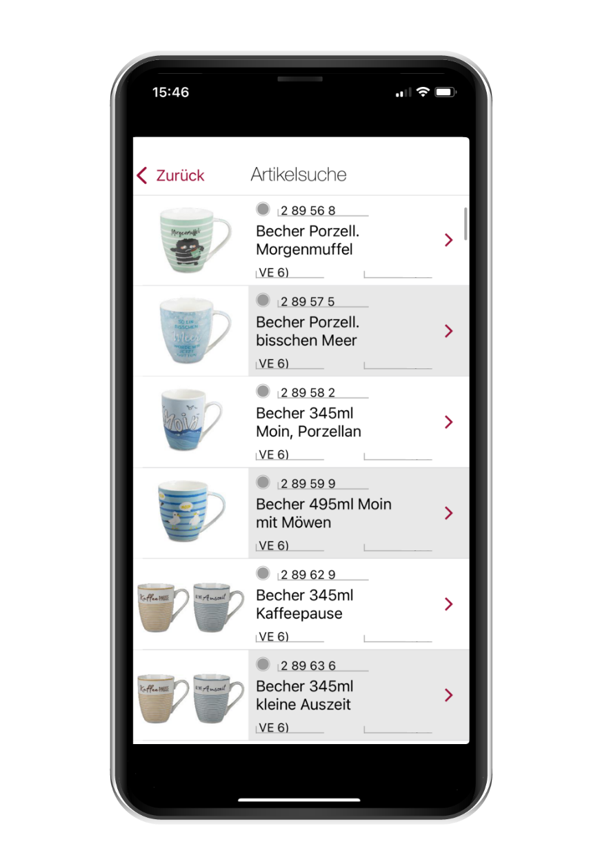 Kommdirekt Bildbeschreibung: formano_moka_mobile_produkte
