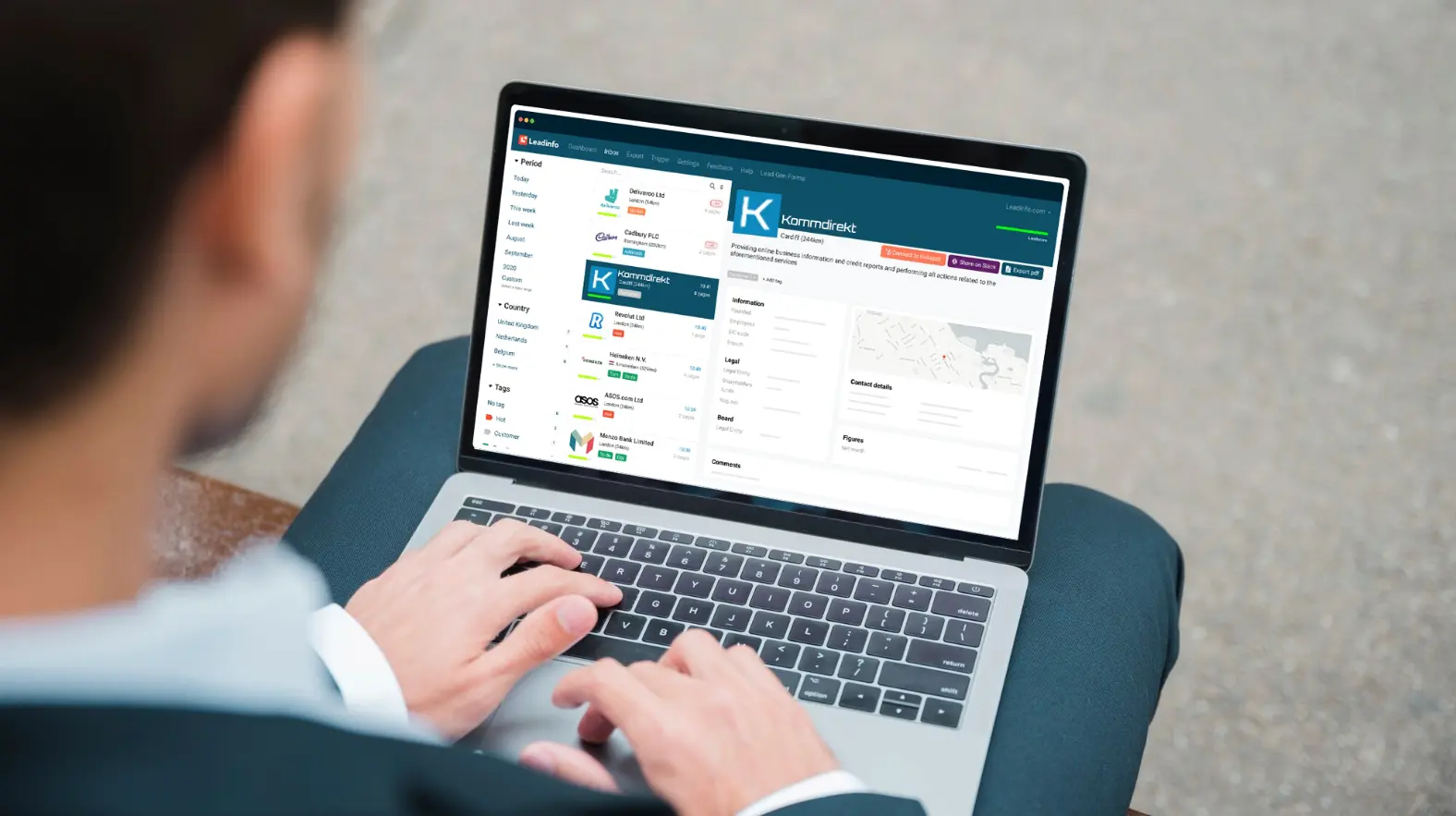 Kommdirekt Bildbeschreibung: kommdirekt-lösungen-leadinfo